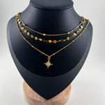 Stardust Layers - Gold Multilayered Necklace