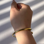 Gold Classic Cuff Bracelet