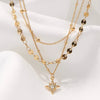 Stardust Layers - Gold Multilayered Necklace