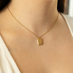 Layla - Square Pendant Necklace